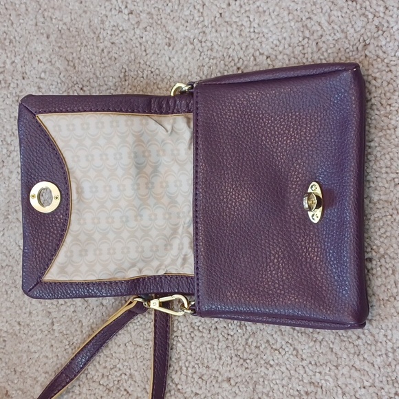 Eggplant Clutch Purse - Picture 2 of 9